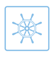 icon of steering wheel vector image