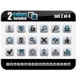 web icons vector image vector image