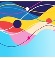 abstract geometric background vector image