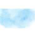 abstract watercolor sky and clouds vector image