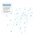 connection internet background vector image