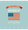 american independence day patriotic background vector image vector image