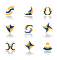 design elements set vector image
