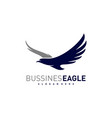 eagle logo creative design template vector image