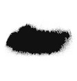 black grainy texture isolated on white vector image