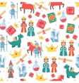 fairytale seamless pattern vector image