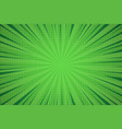 comic dynamic green background vector image vector image