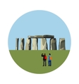 stonehenge icon isolated on white background vector image vector image
