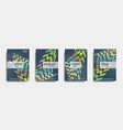 abstract cover design banners vector image