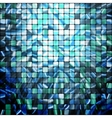 abstract modern mosaic pattern vector image vector image
