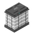 asaltwater battery solar cell system storage vector image vector image