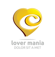 lover fall in love valentine wedding symbol vector image