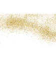 gold glitter texture vector image