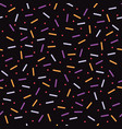 seamless pattern in geometric style colorful vector image vector image