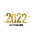 happy new year glitter card with text vector image