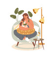 baby with bottle and feeding mother imagemilk eat vector image vector image