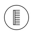 comb hairbrush crest universal icon vector image