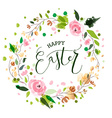 easter postcard card invitation flyer banner vector image