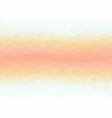 pastel yellow and pink poligonal background vector image vector image