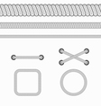 rope black vector image