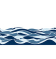 wave background sea water abstract vector image