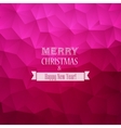 christmas vintage background vector image vector image