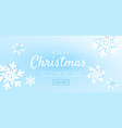 christmas and new year background with winter vector image