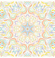 mandala arabic vintage seamless pattern vector image