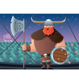 viking vector image vector image