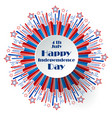 fourth of july independence day vector image