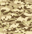 military beige desert fashion seamless pattern vector image