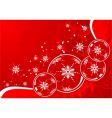 christmas background vector image