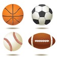 balls vector image