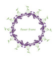 floral elementscolorful collection vector image vector image