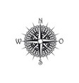 rose winds isolated cartography compass vector image vector image