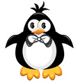 penguin cartoon vector image
