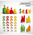 infographic element set vector image