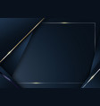 abstract blue stripes triangles shapes with shiny vector image vector image
