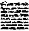 construction vehicles vector image