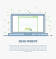 pay per click vector image vector image