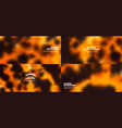 set of blurred background for banners and flyers vector image vector image