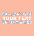 messenger word concepts banner vector image