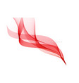 abstract colorful flowing wave lines vector image vector image