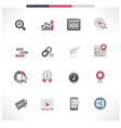 seo icon set part 1 vector image vector image