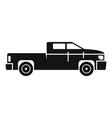 truck pickup icon simple style vector image