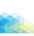 polygonal template vector image