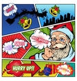 christmas sales comics page vector image