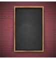 menu chalkboard on white background vector image vector image