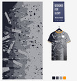 soccer jersey fabric design dot splatter pattern vector image vector image