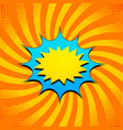 pop art bright concept vector image vector image